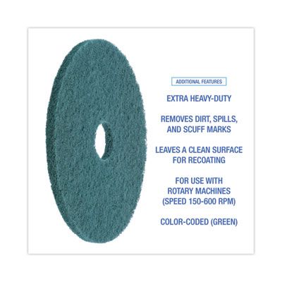 20" Green Floor Pad (5 Case)