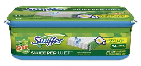 Swiffer Wet Refill Cloths, Gain Original Scent (144 Case)