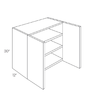 Oak Wall Cabinet (42" x 30")