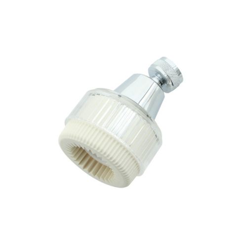 White Prism Shower Head (Metal)