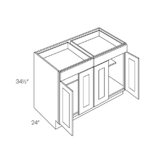 Oak Base Cabinet (48")