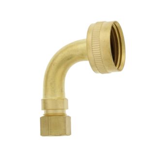 90 Dishwasher Inlet Elbow (FGHT x 3/8 Comp)