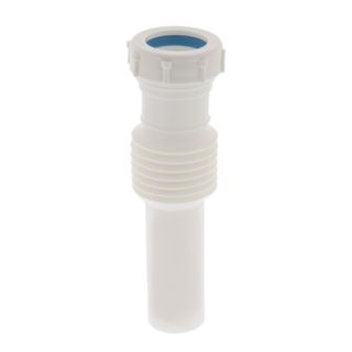 1 1/4" Plastic Flexi Slip Joint Tailpiece.