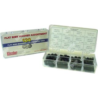 Flatt Bibb Washer Kit - Assorted Sizes (120 Pieces)