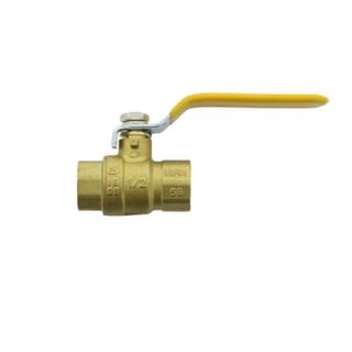 Copper Ball Valve (1/2" Threaded)