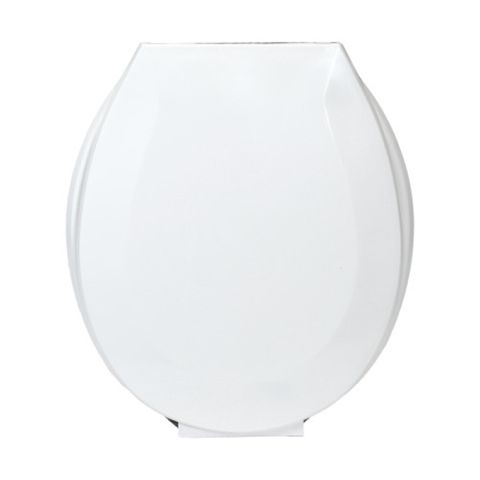 Round Toilet Seat w/ Cover (Plastic)