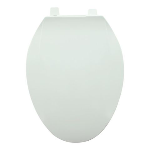 Elongated Toilet Seat w/ Cover (Plastic)