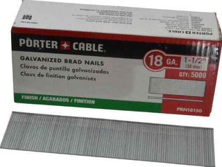 1 1/2" Brad Nail - 18 Gauge (5000 Pack)