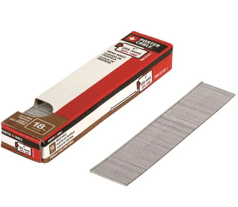 1" Galv Brad Nail - 18 Gauge (5000 Pack)