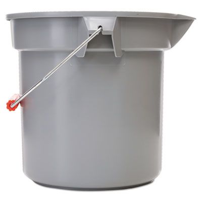 Brute Round Bucket (14 Qt) (Gray)