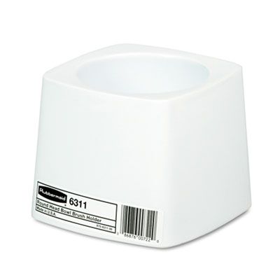 Toilet Bowl Brush Holder (White)