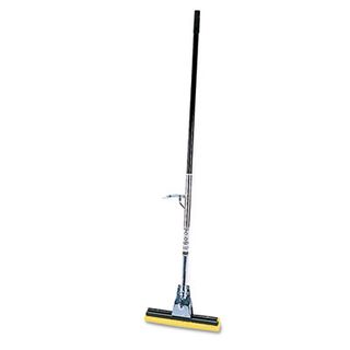 Commercial Steel Roller Sponge Mop (12") Steel Handle