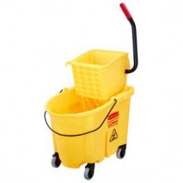 Wavebrake Bucket & Wringer Combo (35 Quart) (Yellow)
