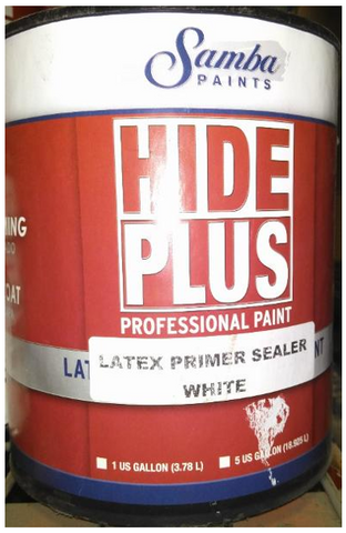 Samba Hide Plus Latex Paint (Semi-Gloss) (White) (Gallon)