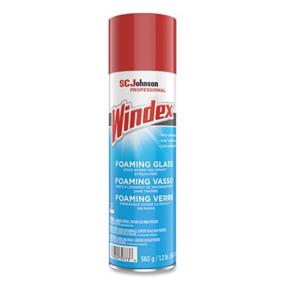 Windex Foaming Aerosol Glass Cleaner (20 oz) (6 Case)