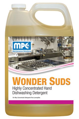 Wonder Suds Dish Detergent (Gallon) (4 Case)