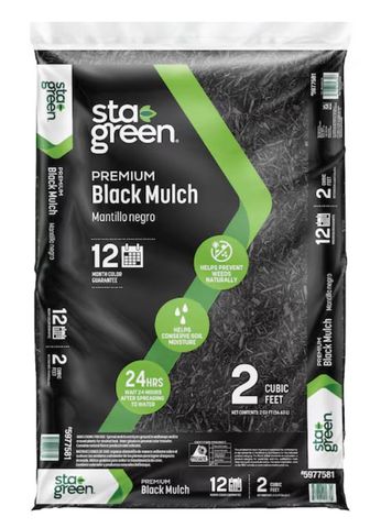 Black Mulch (2 Cu Ft)