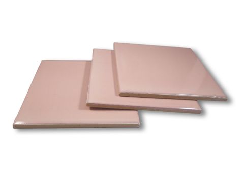 Ceramic Tile (4" x 4") (10 Sq Ft) (Pink)