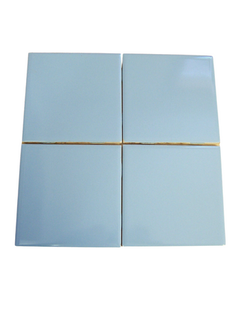 Ceramic Tile (4" x 4") (10 Sq Ft) (Blue)