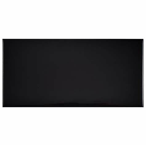 Ceramic Tile (3" x 6") (10 Sq Ft) (Black)