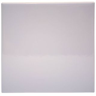 Ceramic Tile (6" x 6") (12.5 Sq Ft) (Bright White Ice)