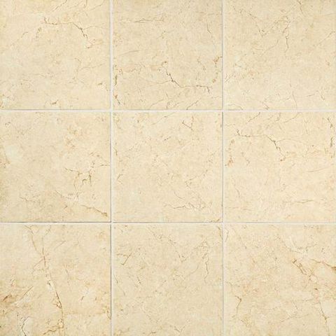Mirasol Crema Laila Ceramic Floor Tile (12" x 12") (12.22 Sq Ft)