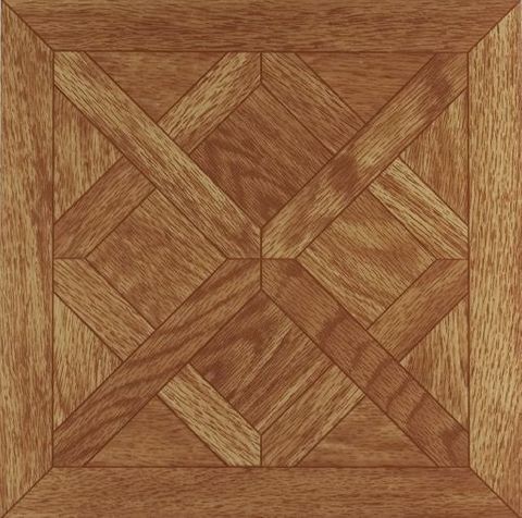 Vinyl Self Stick Floor Tile (Classic Parquet Oak) (45 Sq Ft) (201)