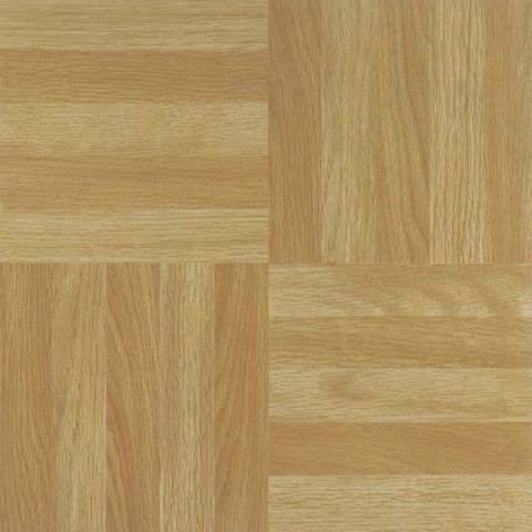 Vinyl Self Stick Floor Tile (Four Finger Square Parquet) (45 Sq Ft) (204)