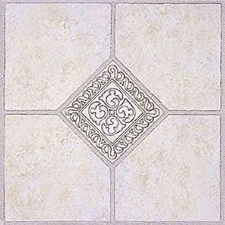 Vinyl Self Stick Floor Tile (9 Sq Ft) (6211)