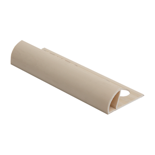 Genesis Round Tile Edge (8') (Beige)