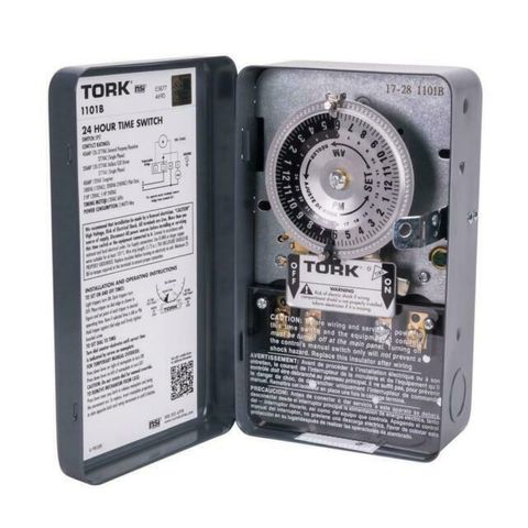 Tork 24 Hour Time Clock (SPST)