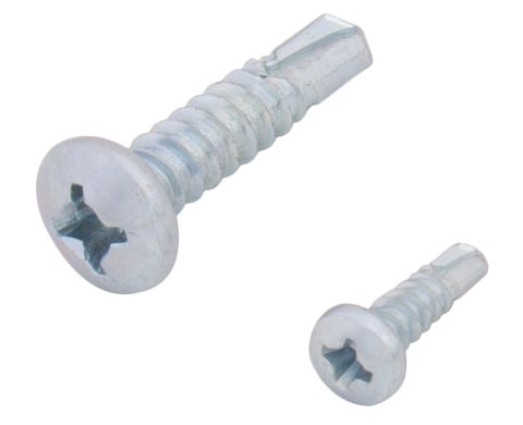 Sheet Metal Screw (Pan Head) (Self Drilling) (100 Pack) (6 x 1")