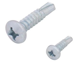 Sheet Metal Screw (Pan Head) (Self Drilling) (100 Pack) (6 x 1")