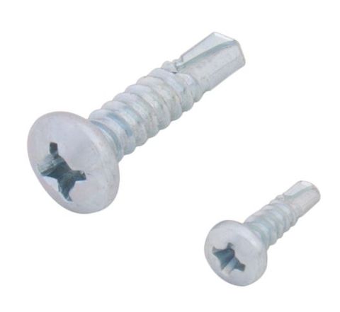 Sheet Metal Screw (Pan Head) (Self Drilling) (100 Pack) (10 x 1/2")