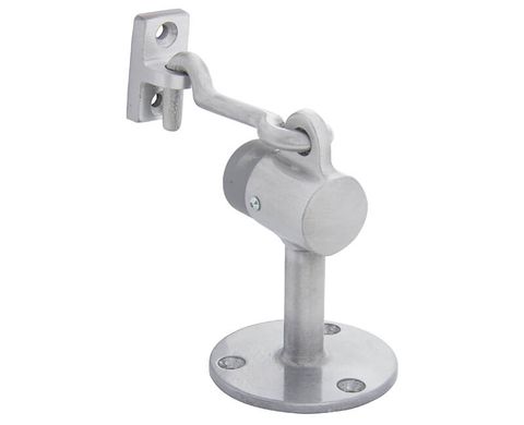 Floor Mount w/ Hook Door Stop (Aluminum)