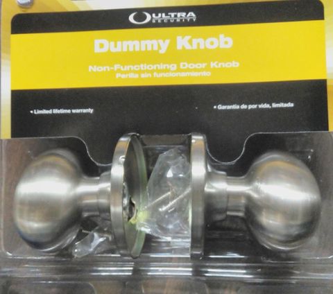 Strathmere Egg Lockset (Satin Nickel) (Dummy)