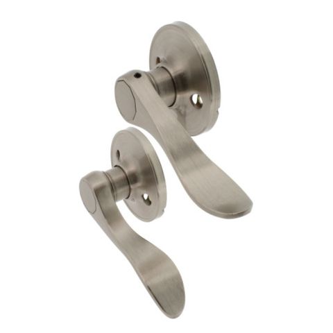 Wave Lever Lockset (Satin Nickel) (Dummy)