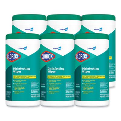 Clorox Disinfecting Wipes (Fresh Scent) (75 Wipes) (6 Case)