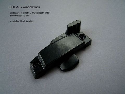 DHL-18 Window Lock (Black)