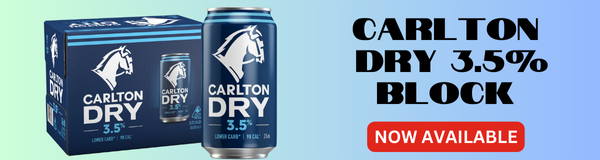 Carlton Dry 3.5% BLOCK