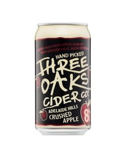Three Oaks Apple Cider 8% 375ml 10PK x3