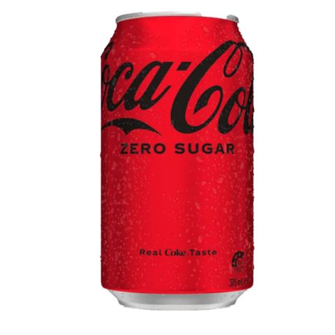 Coke No Sugar Cans 375ml X 24