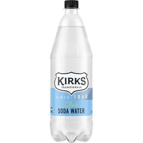 Kirks Soda Water 1.25L x12