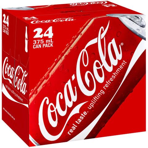 Coke Cans 375ml X 24