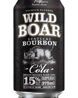 Wild Boar Bourbon & Cola 15% 375ml-24