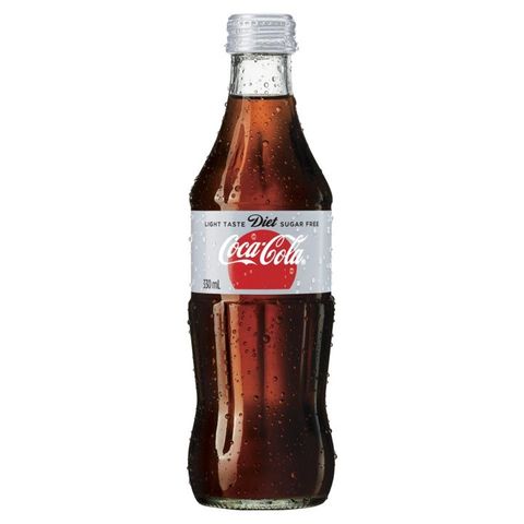 Diet Coke Glass Btl 24 X 330ml