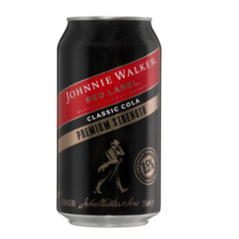 Johnnie Walker & Cola 6.5% Cans-24