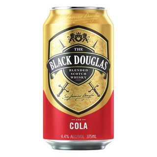 Black Douglas & Cola Can 375ml-24