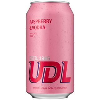 UDL Vodka & Raspberry Can 375ml-24