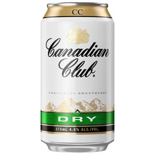 Canadian Club & Dry 4X6 Can 375ml-24